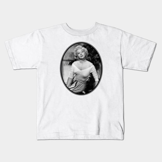 Evelyn Keyes Kids T-Shirt by Noir-N-More